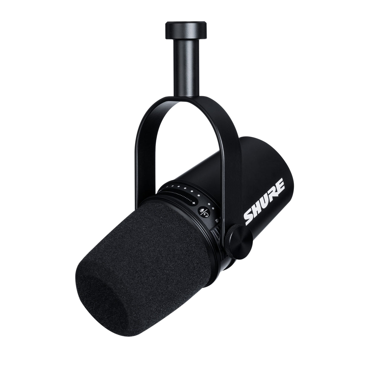 Shure MV7-K XLR/USB Dynamic Podcasting Microphone, Black (Used)
