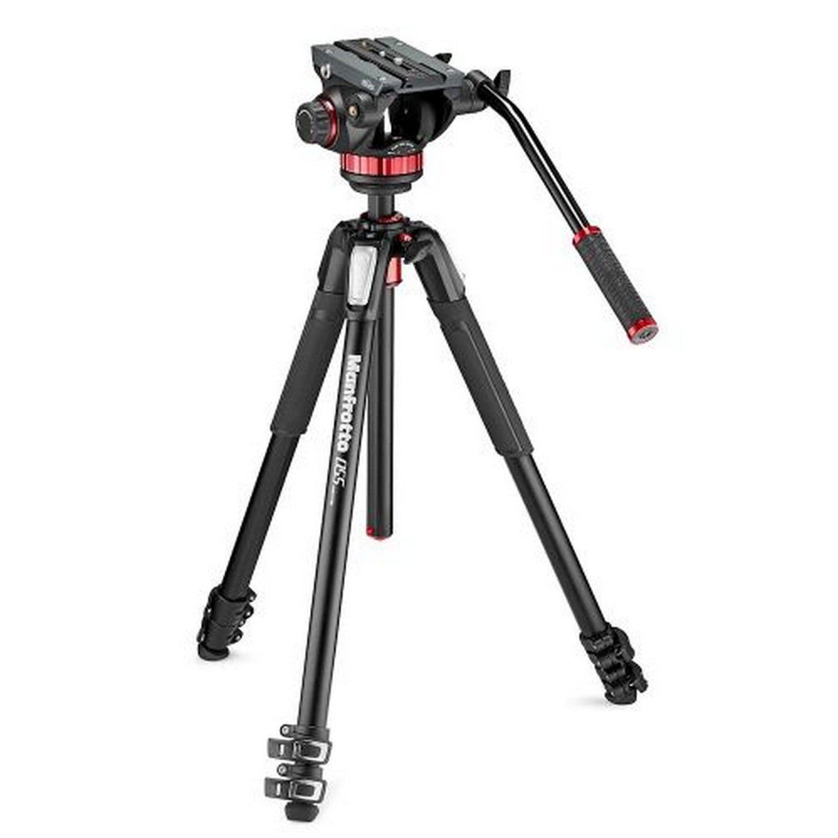 Manfrotto MVK502055XPRO3 MVH502AH Fluid Video Head with MT055XPRO3 Tripod