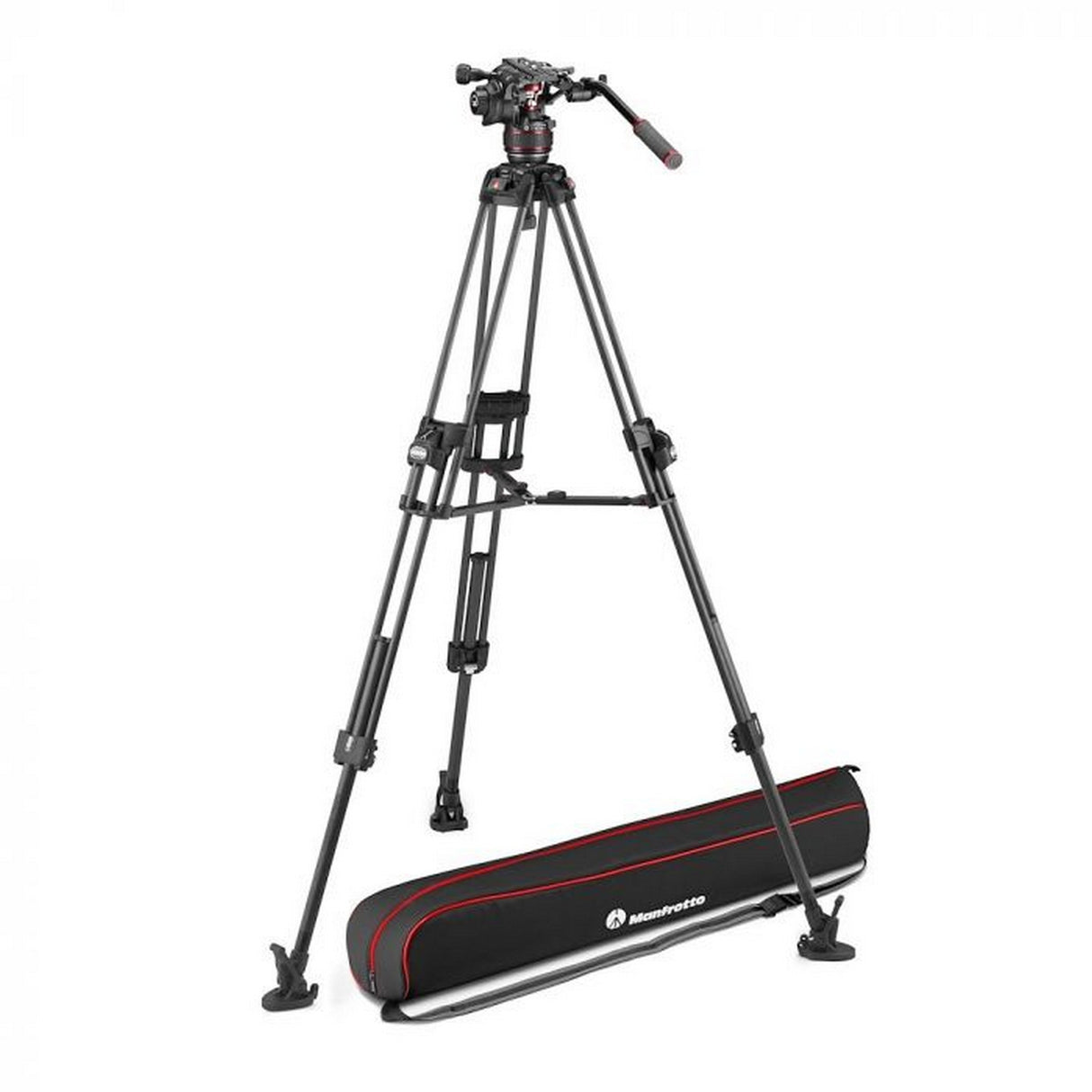 Manfrotto MVK608TWINFCUS Nitrotech 608 Series with 645 Fast Twin Carbon Tripod