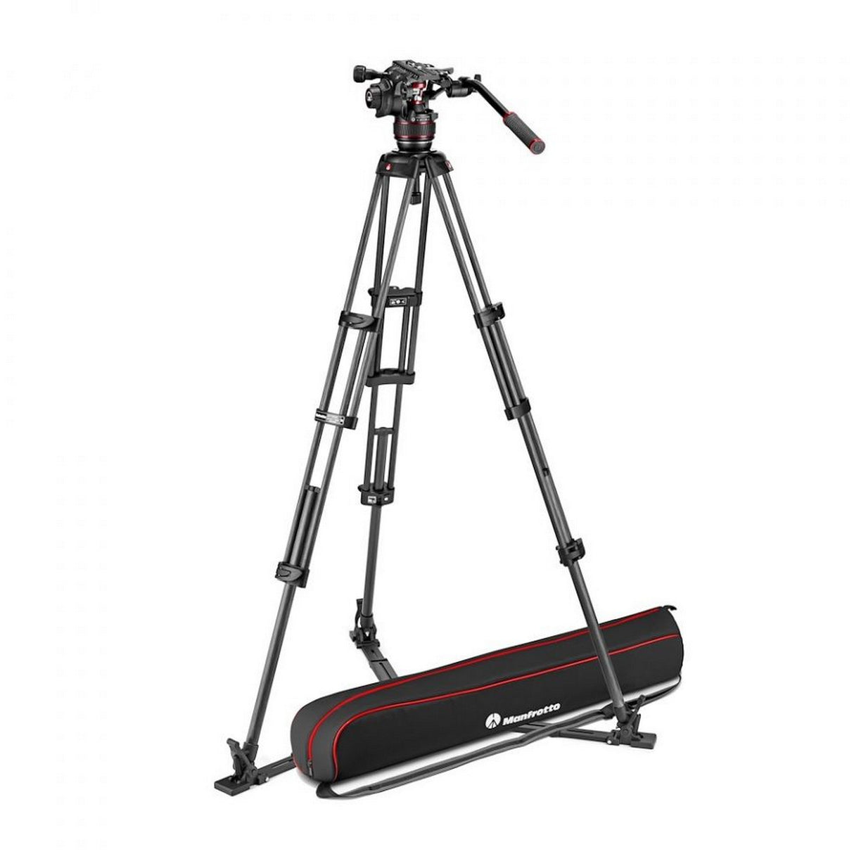 Manfrotto MVK608TWINGCUS CF Twin Leg Tripod with Nitrotech 608 Head