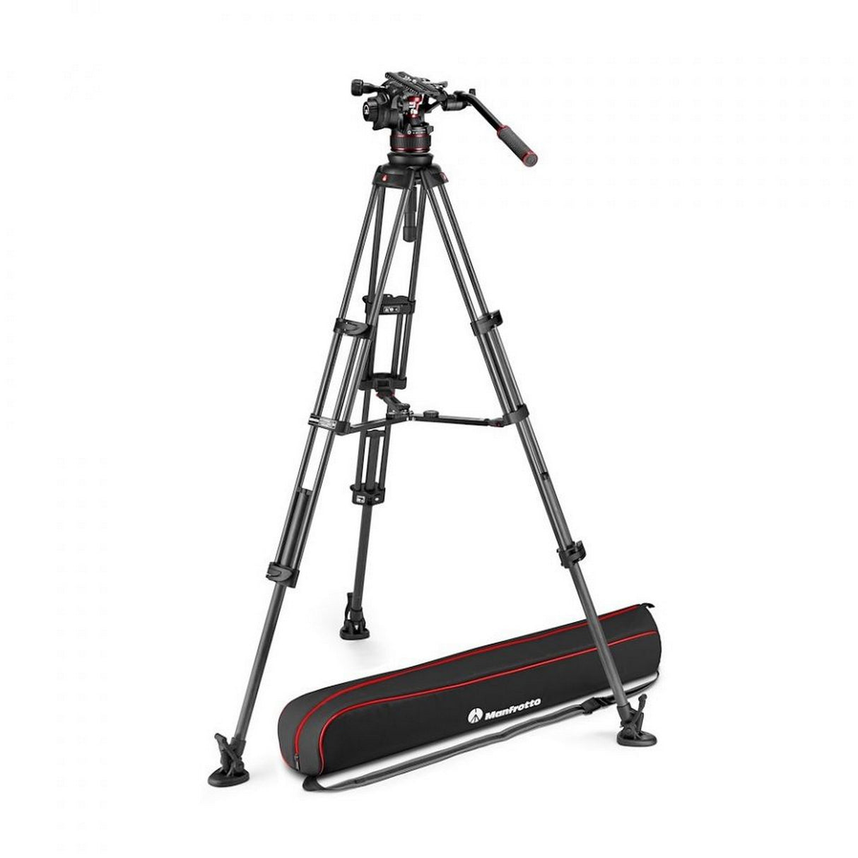Manfrotto MVK612TWINMCUS CF Twin Leg Tripod with Nitrotech 612 Head