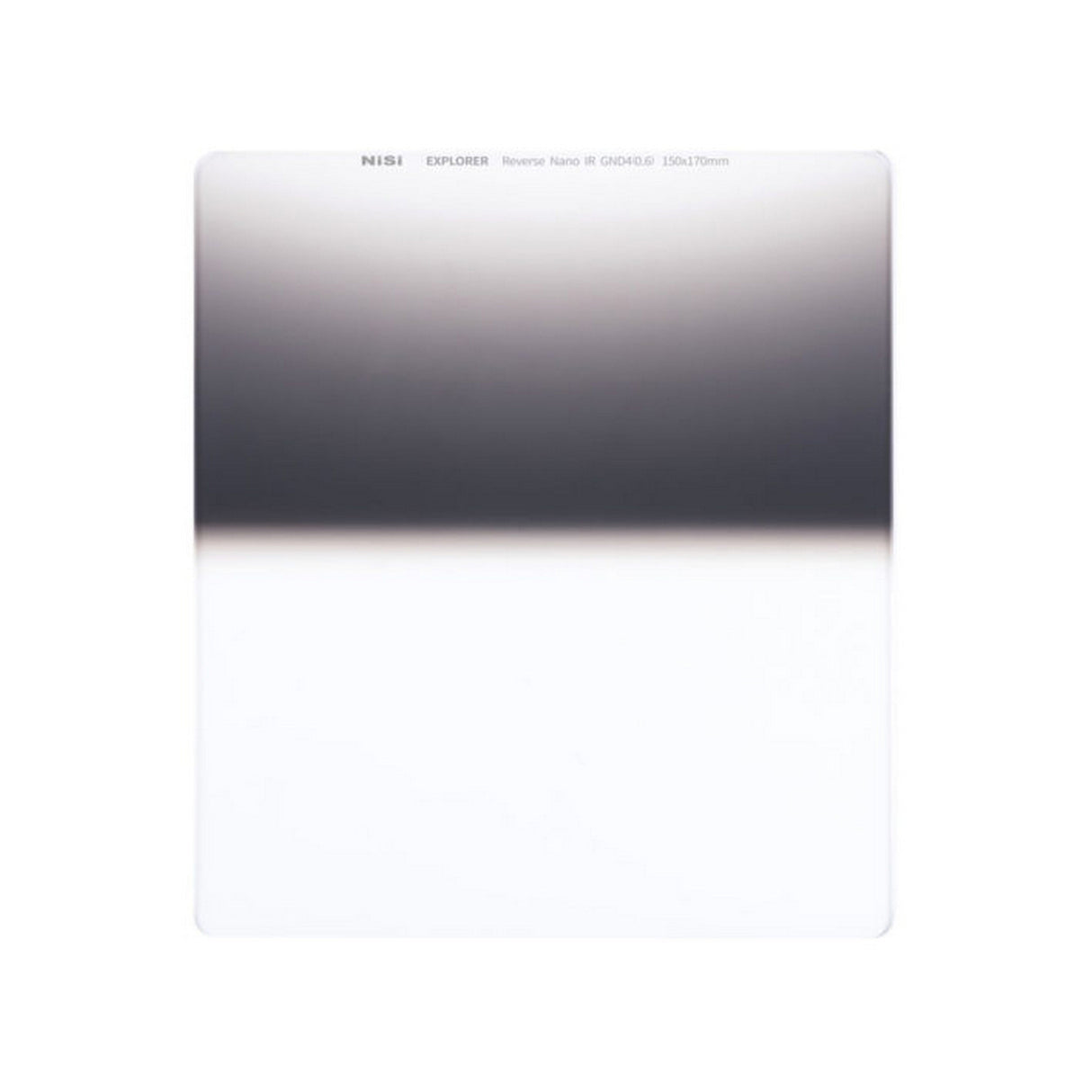 NiSi Explorer Collection 150x170mm Nano IR Reverse Graduated Neutral Density Filter GND4 0.6 2 Stop