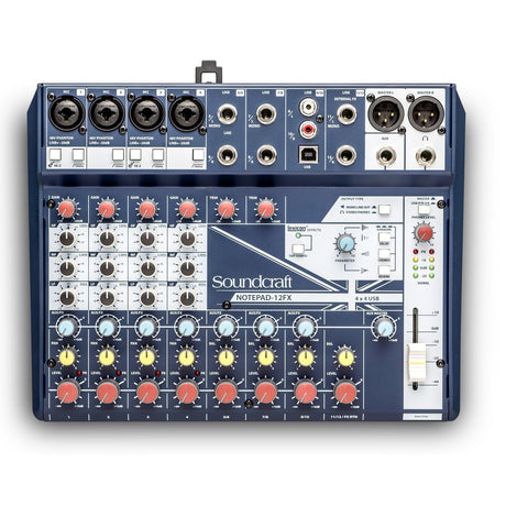 Soundcraft Notepad-12FX Small-format Analog Mixing Console (Used) - used