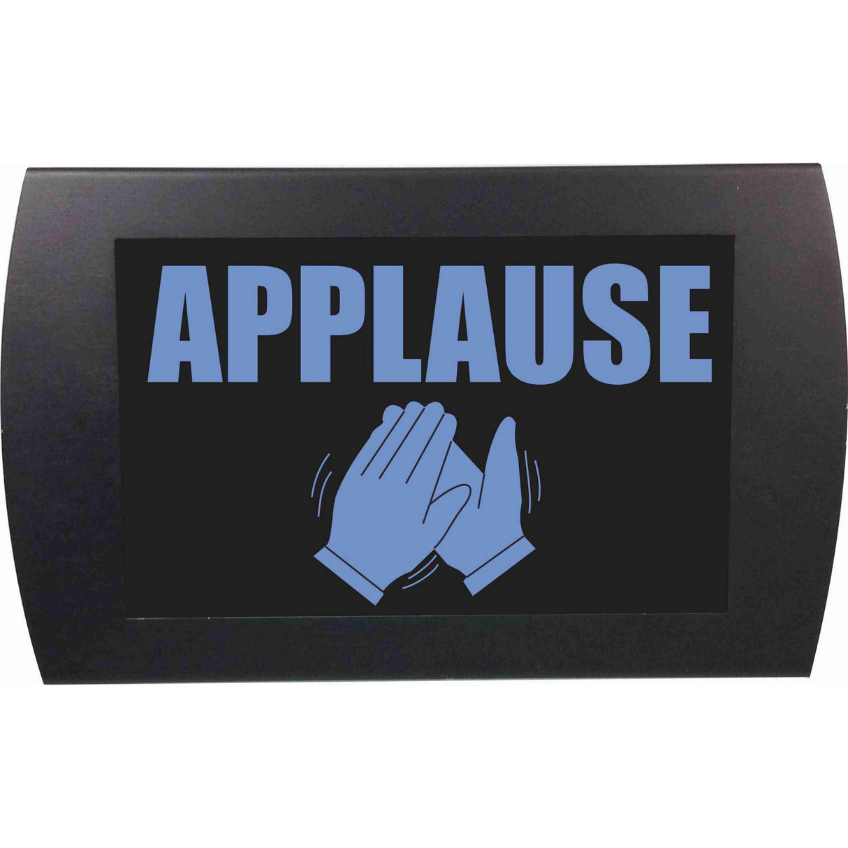American Recorder ’APPLAUSE’ LED Lighted Sign Blue