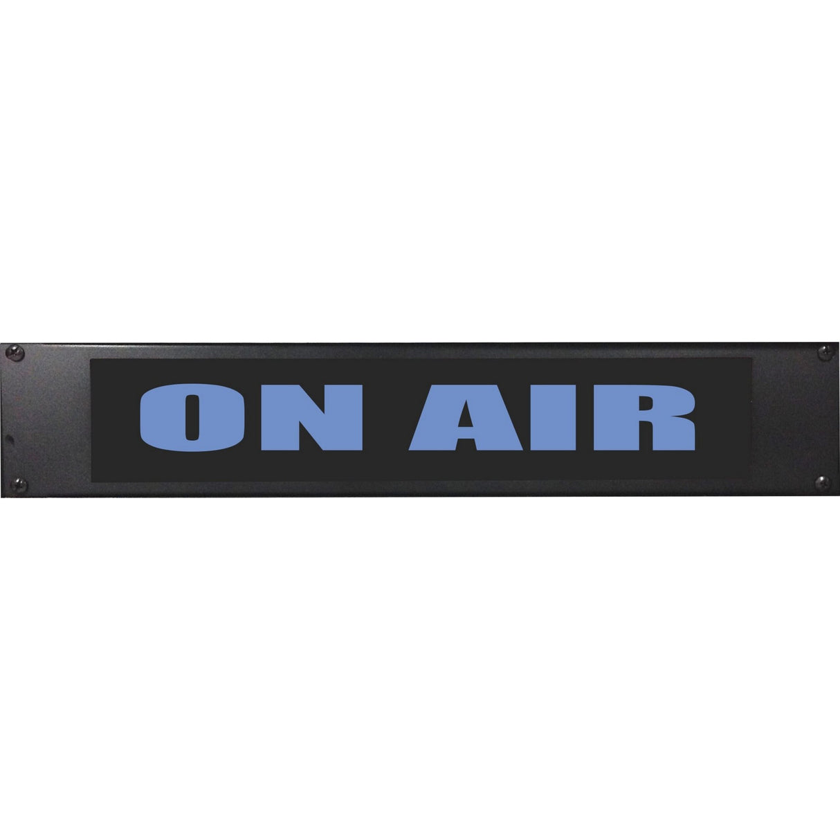 American Recorder āON AIRā 2U Rackmount LED Lighted Sign Blue