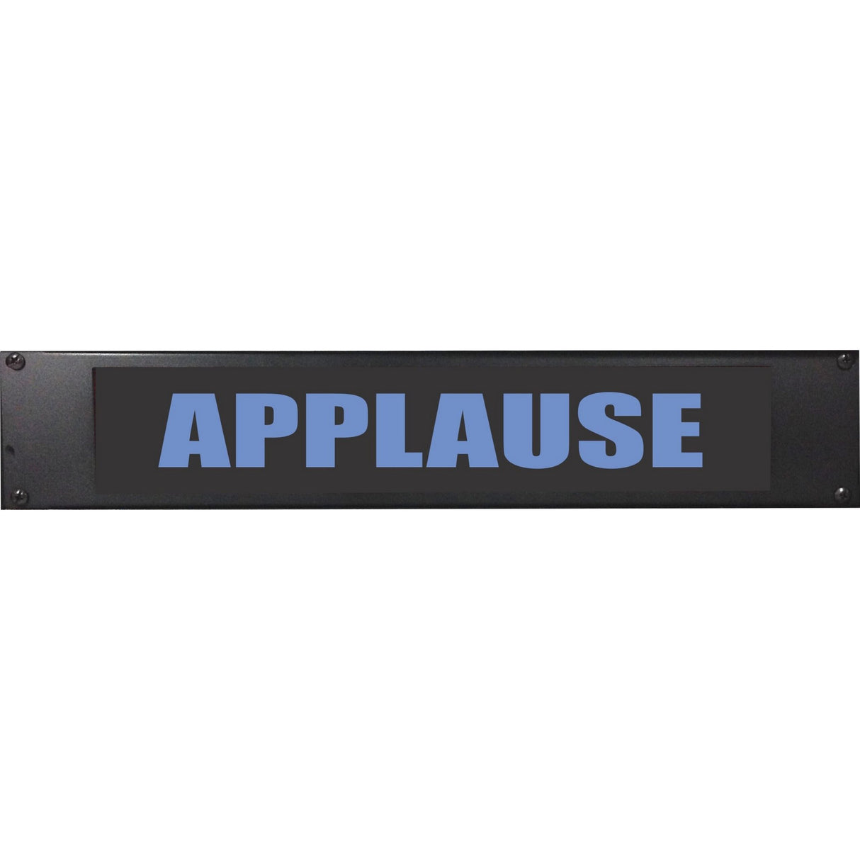 American Recorder ’APPLAUSE’ 2U Rackmount LED Lighted Sign Blue