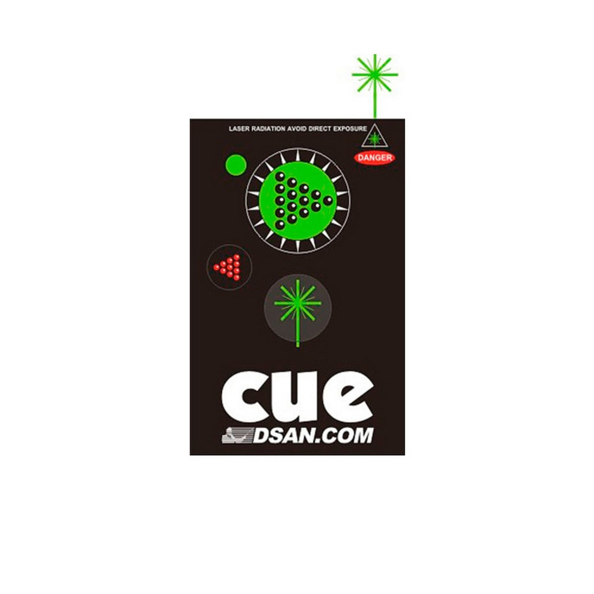 DSAN PC-AS3-Grn 2 Command Button Remote with Green Laser Pointer