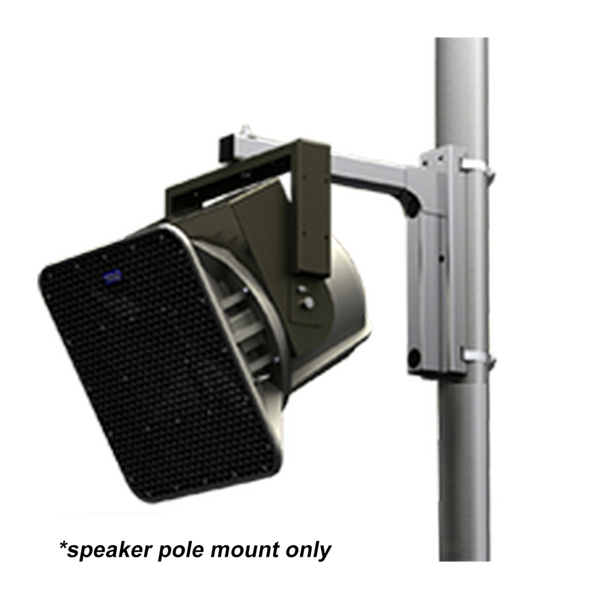 Adaptive Technologies PM-MOUNT-6DOWN Stainless Steel Pole Speaker Mount