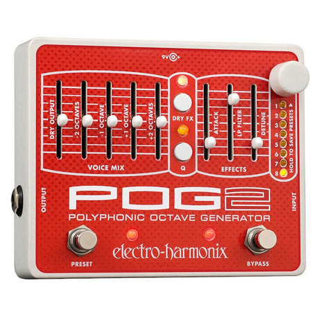 Electro-Harmonix POG 2 Polyphonic Octave Generator Pedal
