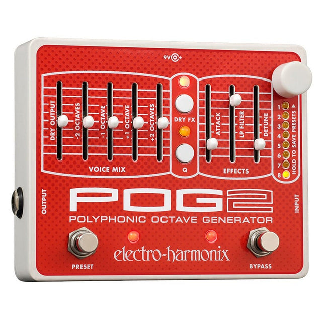 Electro-Harmonix POG 2 Polyphonic Octave Generator Pedal