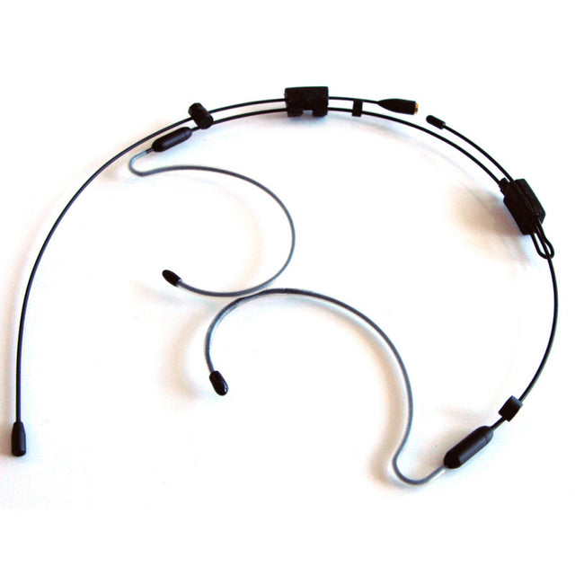 Provider Series PSM1 Omnidirectional Dual-Ear Headworn Microphone with TA4F for Shure Black