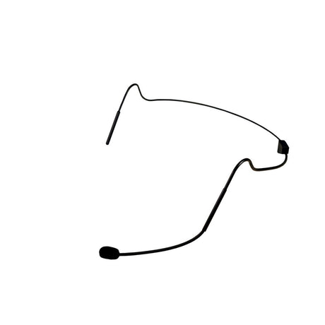 Provider Series PSM3 Condenser Dual-Ear Headworn Microphone with TA3F for EV 3000 Black
