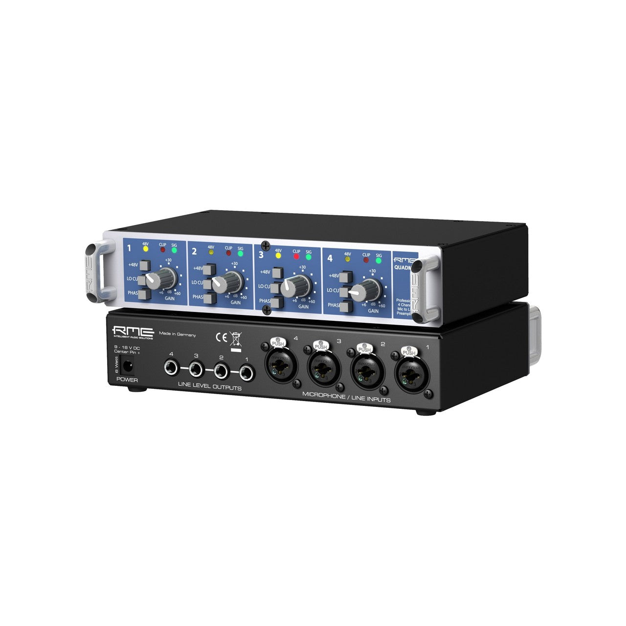 RME QuadMic II | 4 Channel 1RU Microphone Preamp – AVLGEAR