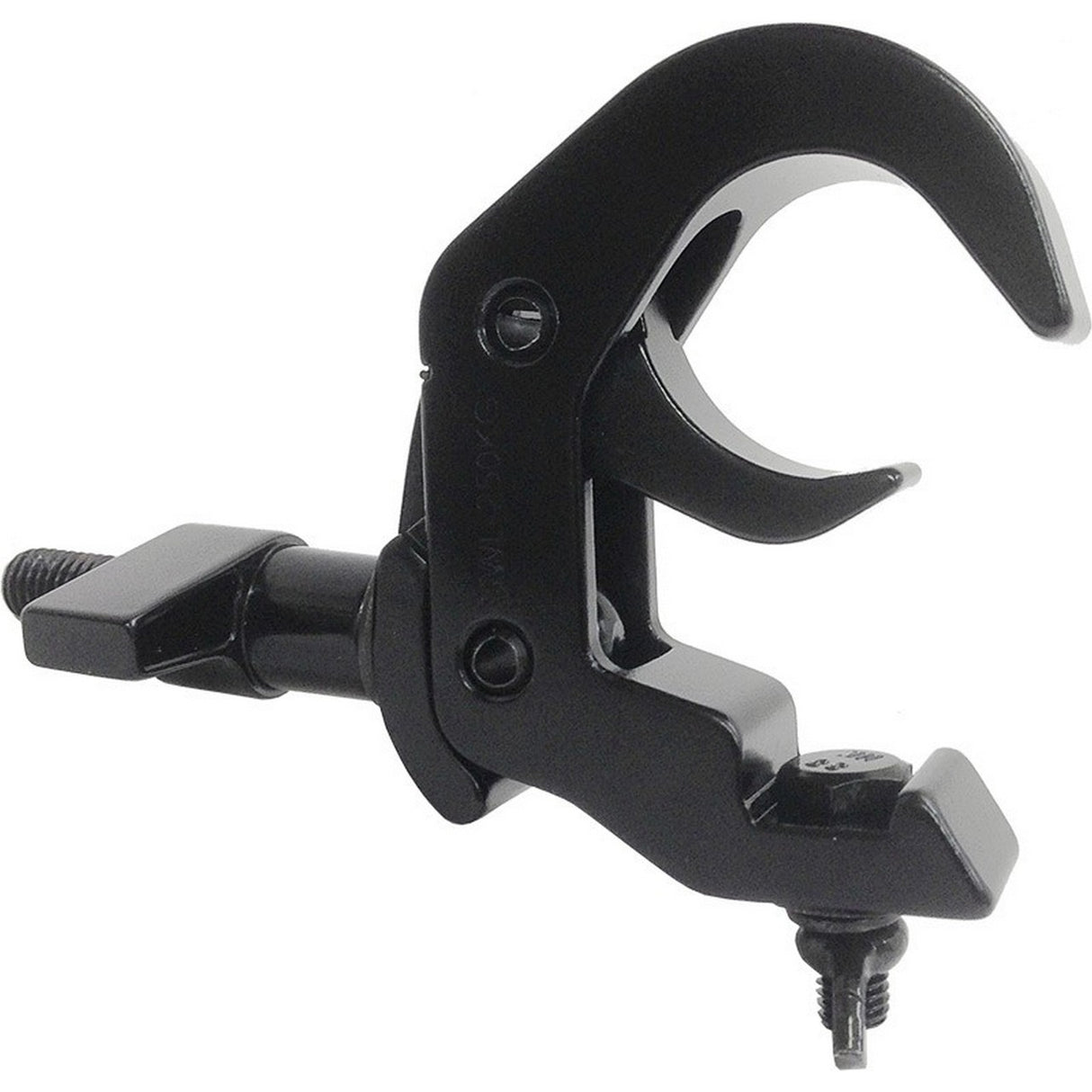 ADJ QUICK RIG CLAMP BLK Heavy Duty 50mm Hook Style Clamp Black