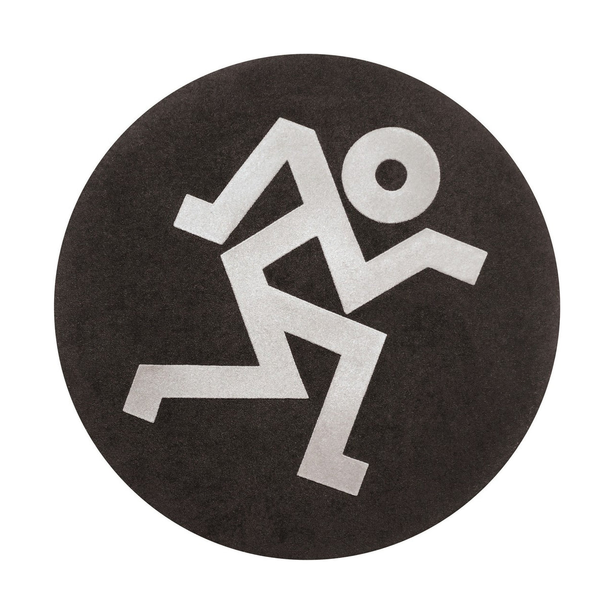 Mackie 34-Inch Round Logo Rug