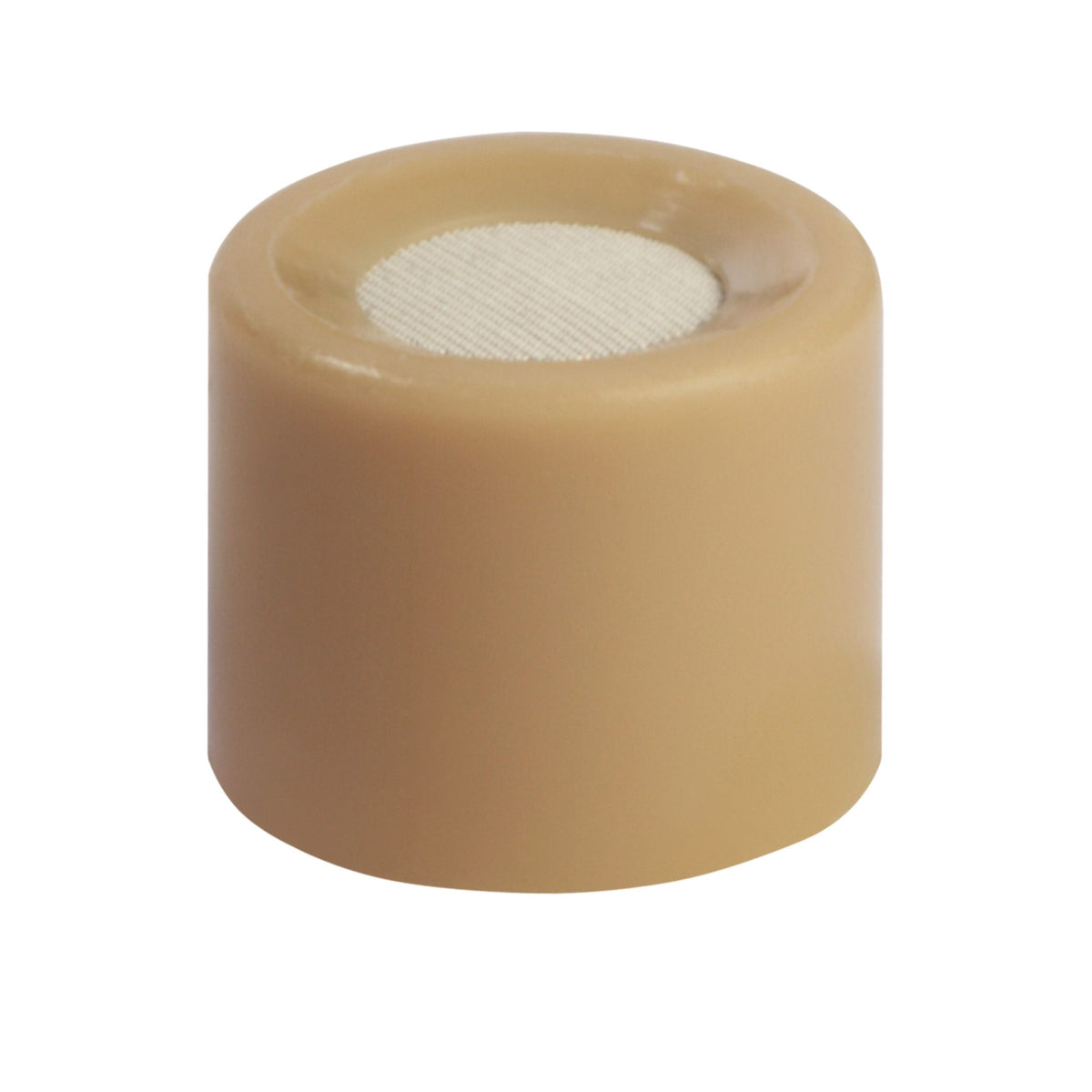 Shure RPM214 Filtered Protective Mid Boost Cap for WL50T WL53T Tan with Silver Top 5-Pack