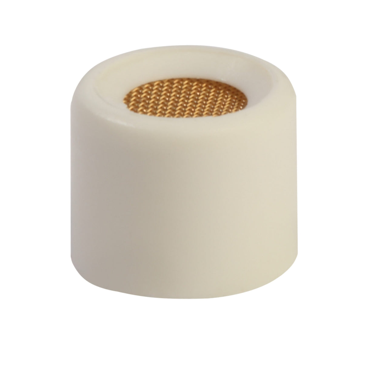 Shure RPM216 Standard Protective High Boost Cap for WL50W WL51W White with Gold Top 5-Pack