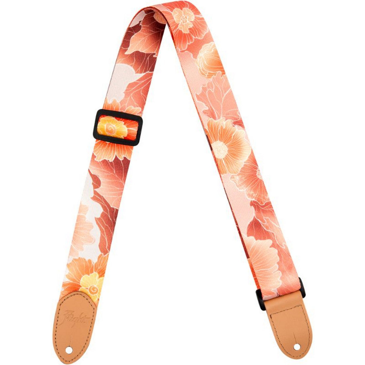 Flight S35 Flower Polyester Ukulele Strap - accessories