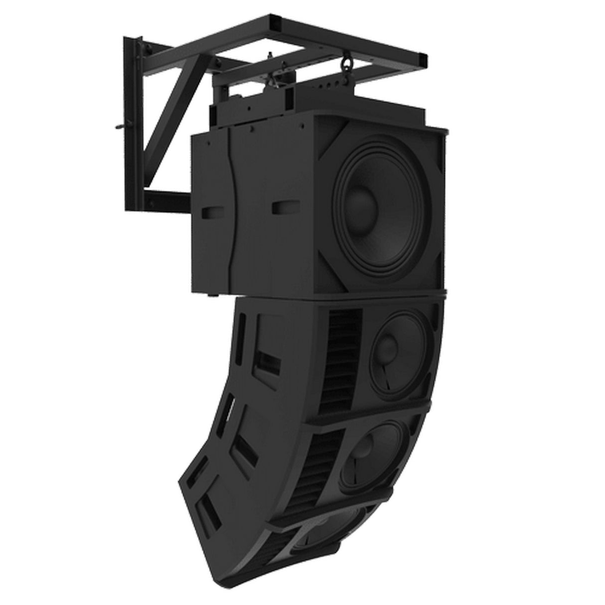 Adaptive Technologies SAS-500-WM Steerables Line Array Speaker Wall Mount Black