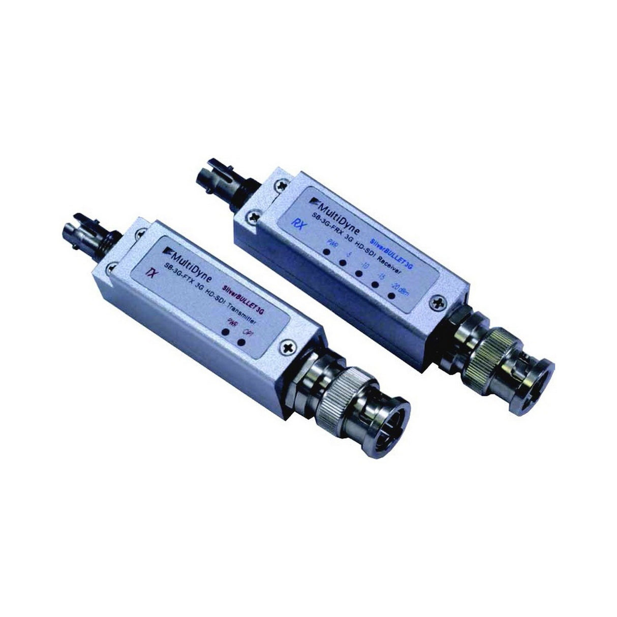 Multidyne SB-3G-FRX-ST SilverBullet Mini 3G HD/SDI Fiber Optic Link Receiver