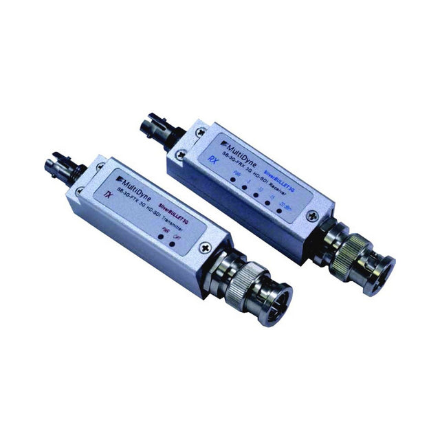 Multidyne SB-3G-FRX-ST SilverBullet Mini 3G HD/SDI Fiber Optic Link Receiver