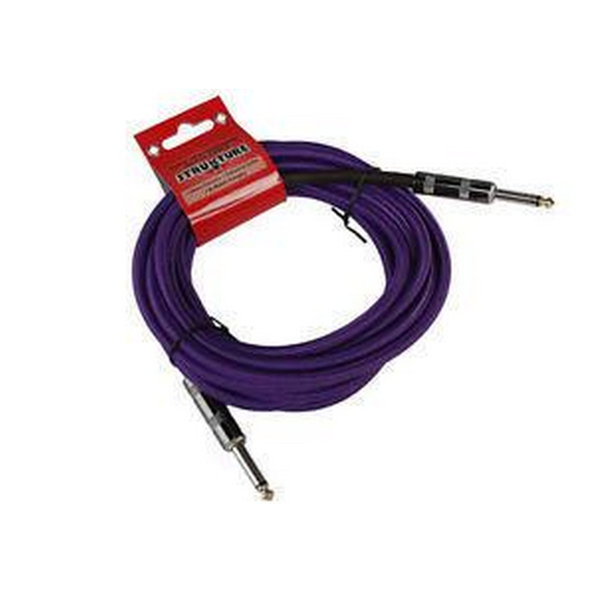 Strukture SC186PP 18.6-Foot Instrument Cable Woven Purple