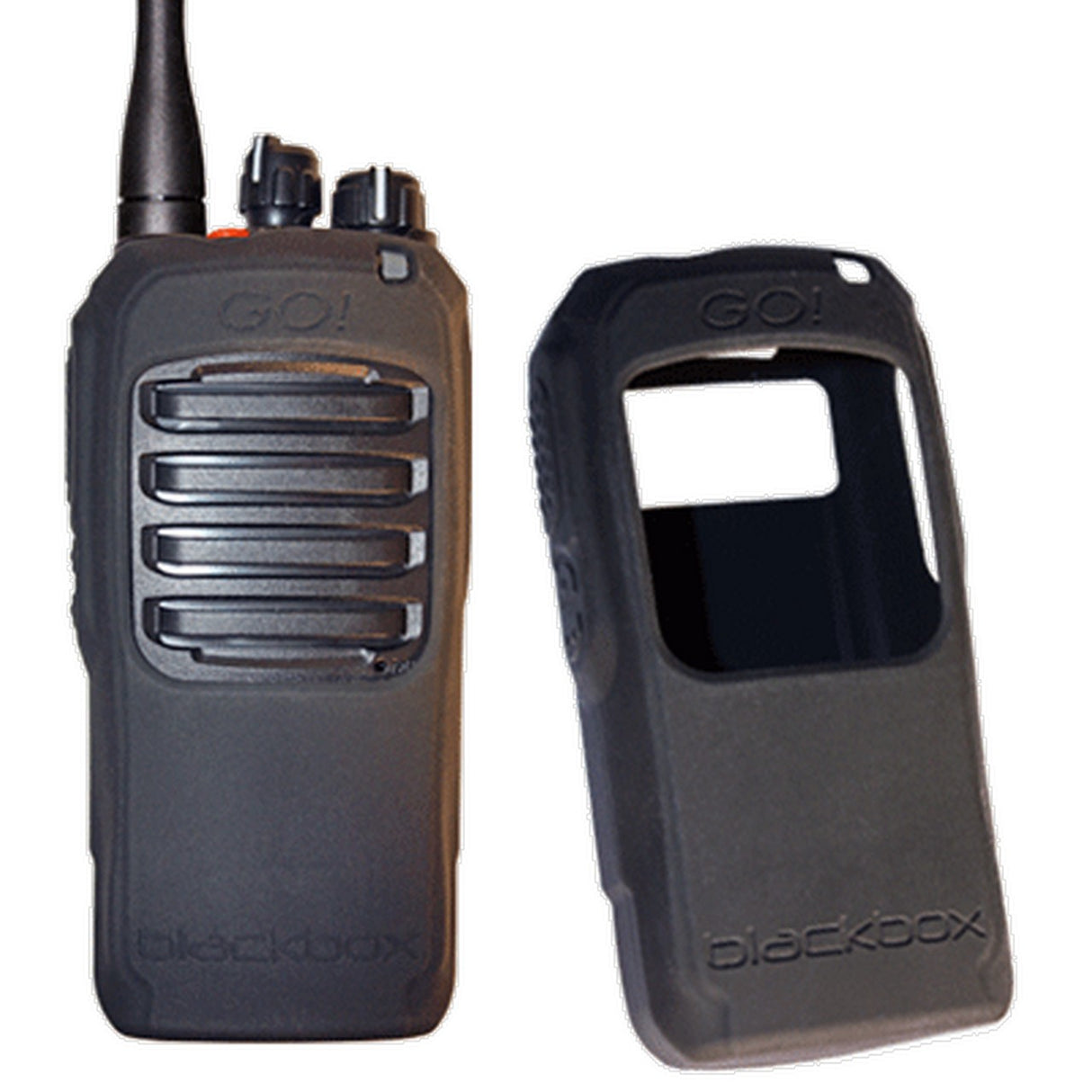 Blackbox Silicone Case for GO! Digital and Analog 2-Way Radio Black