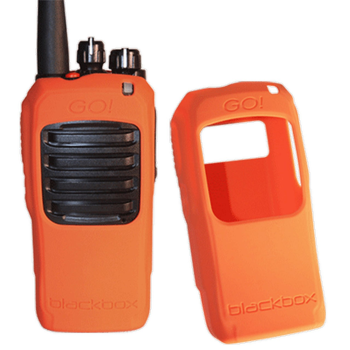 Blackbox Silicone Case for GO! Digital and Analog 2-Way Radio Orange