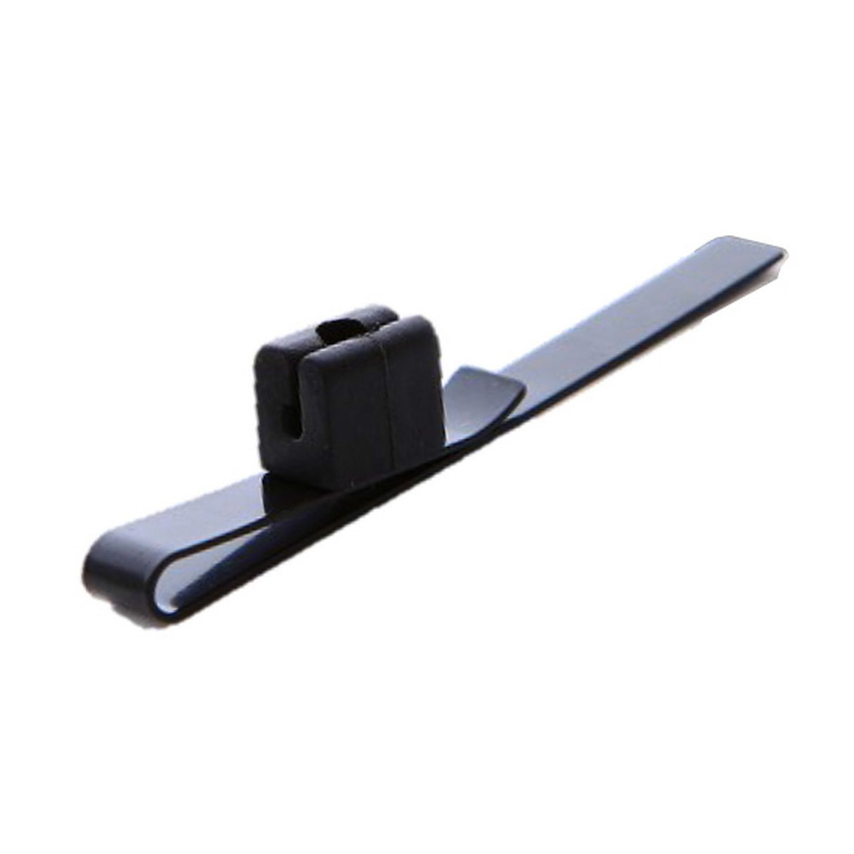 Point Source Audio SLIDER1 2 Pack Single Microphone Slider Clip Black