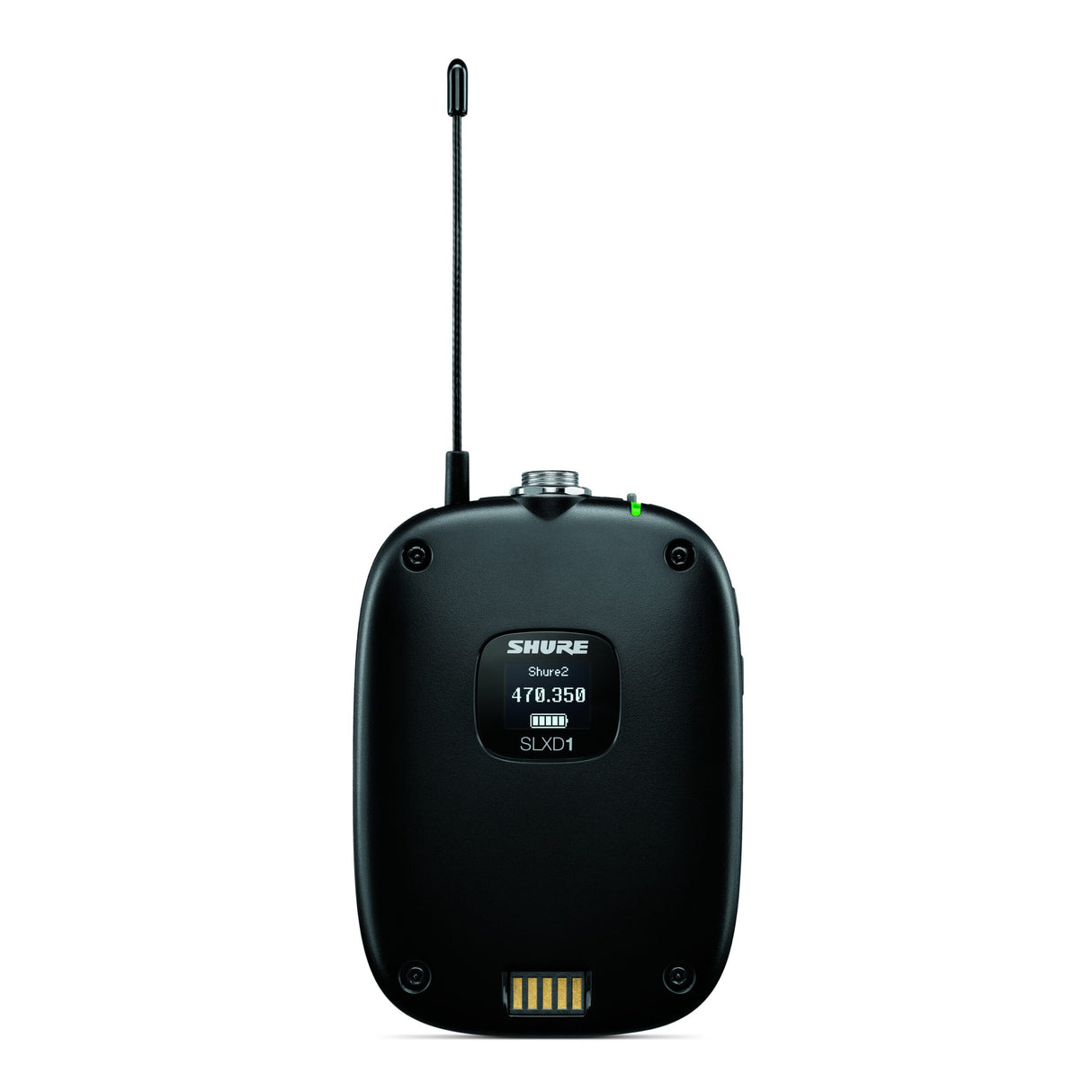 Shure SLXD1 Wireless Bodypack Transmitter - G58: 470 - 514 MHz