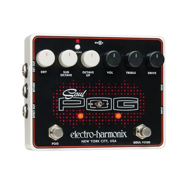 Electro-Harmonix Soul POG Overdrive/Octave Multi-Effect Pedal