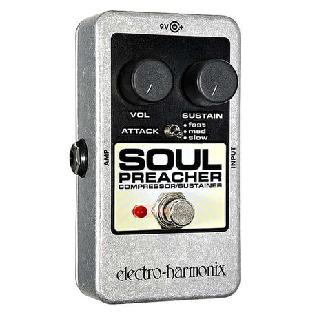 Electro-Harmonix Soul Preacher Compressor and Sustainer Pedal