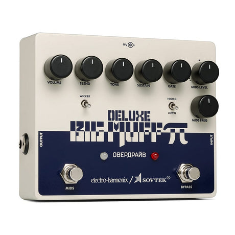 Electro-Harmonix Sovtek Deluxe Big Muff Pi Fuzz/Distortion/Sustainer Effects Pedal