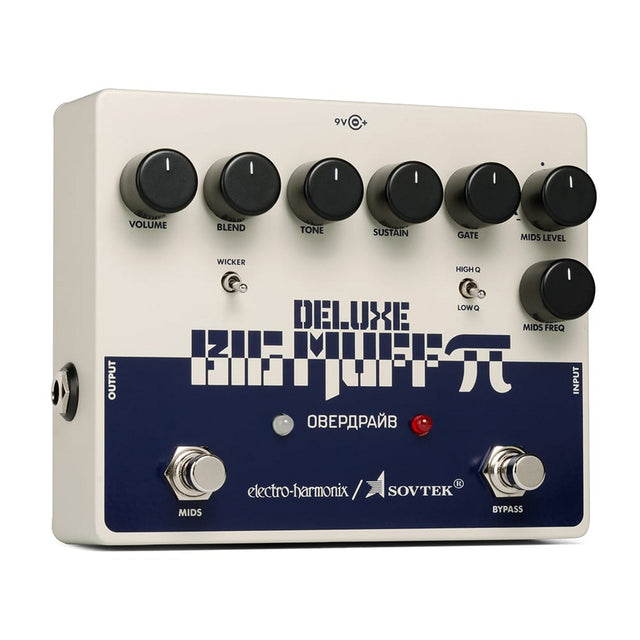 Electro-Harmonix Sovtek Deluxe Big Muff Pi Fuzz/Distortion/Sustainer Effects Pedal