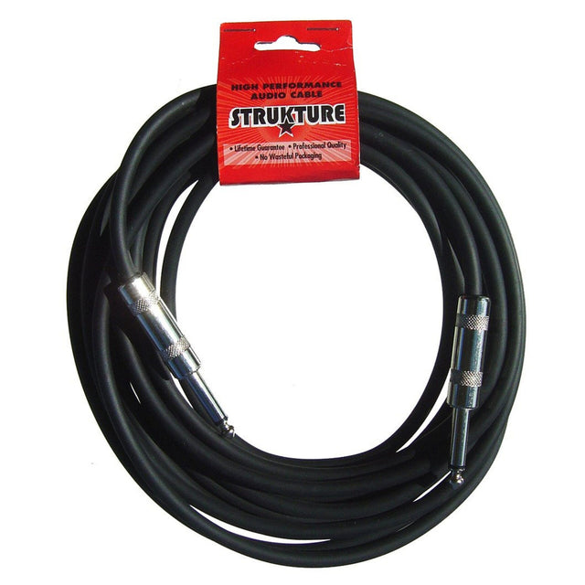 Strukture SSC20 20-Foot Speaker Cable 16 Gauge 1/4-Inch Connectors