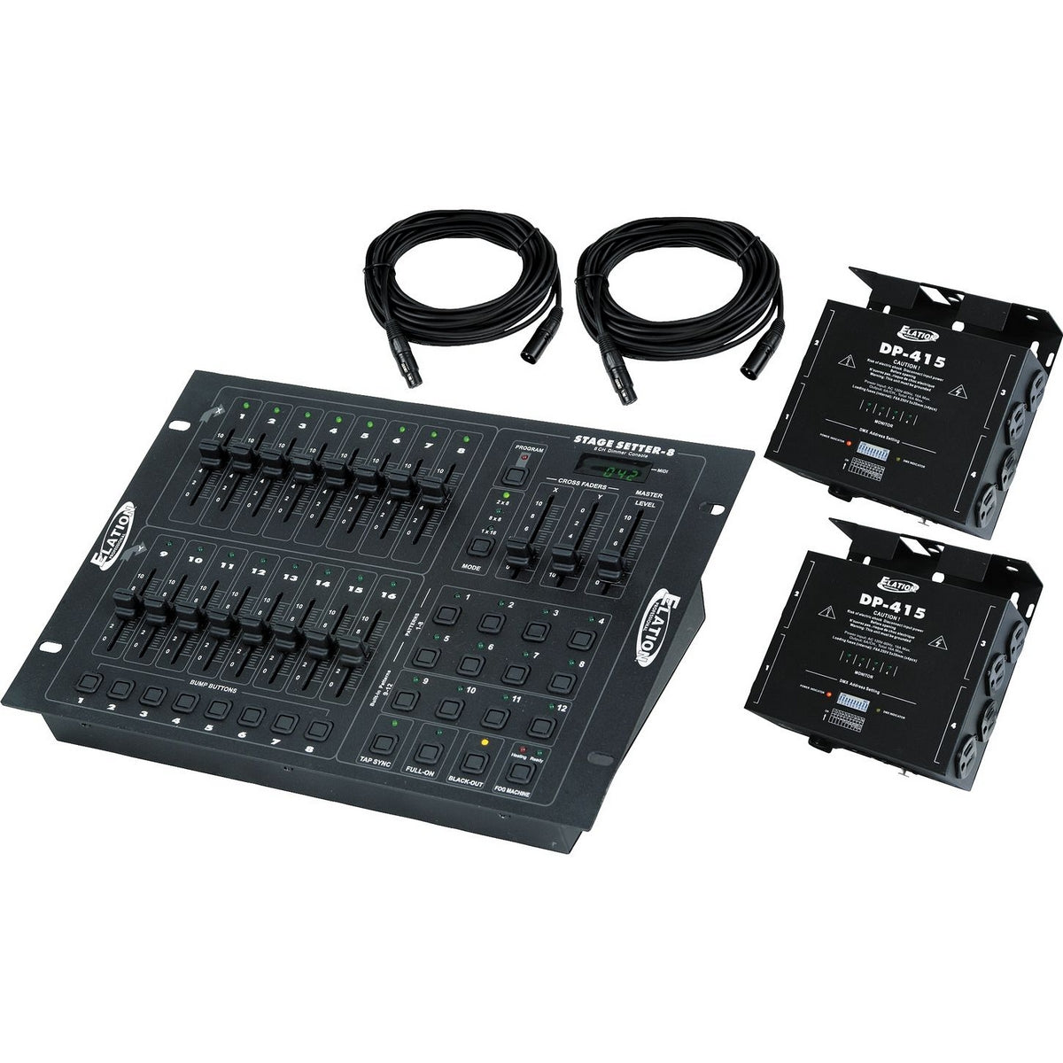 ADJ Stage Pak 1 Easy to Use 8ch Complete DMX Dimming Console (Used)