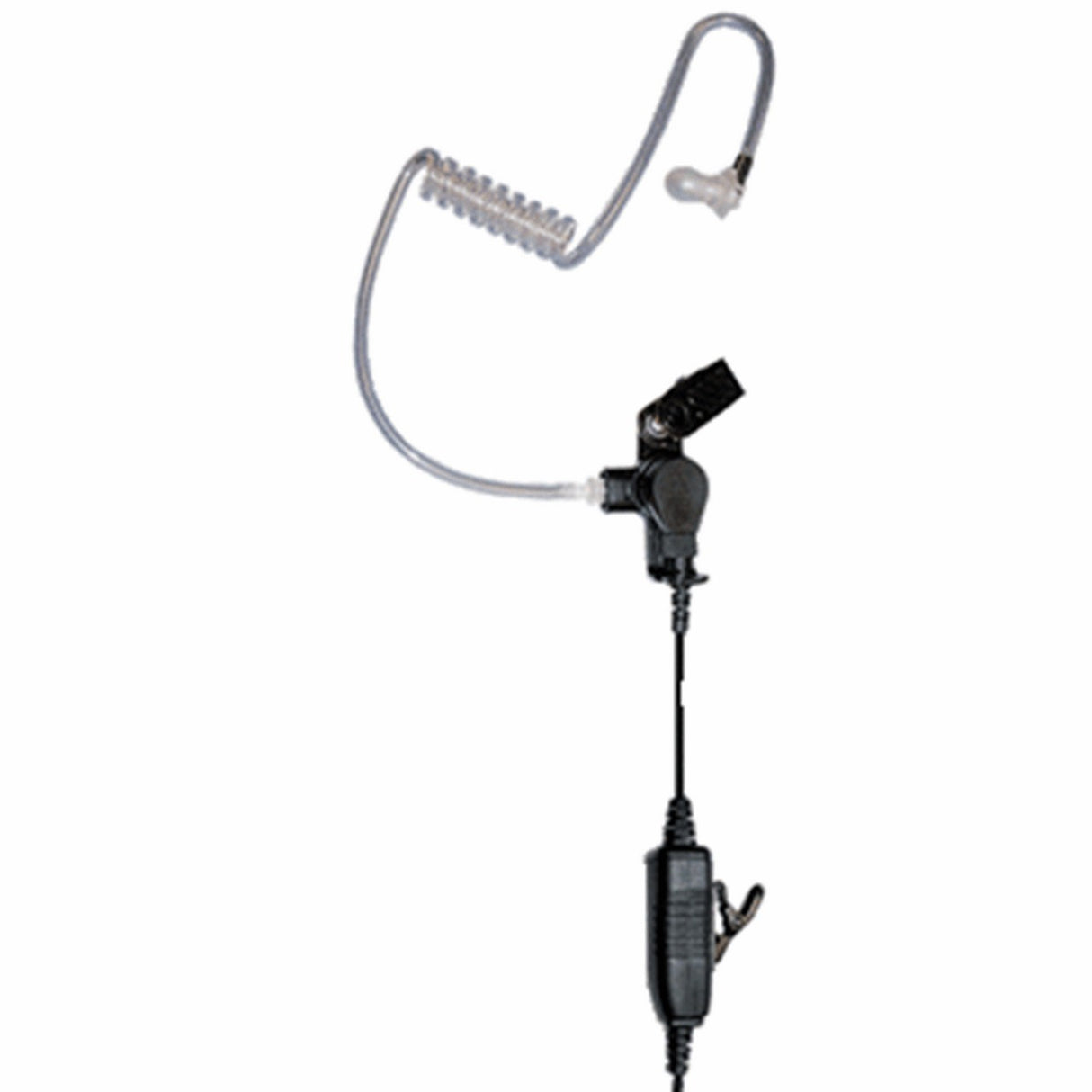 Klein Electronics Star Braided Cable K1-BR Single Wire Earpiece for Kenwood/HYT/Relm Radios