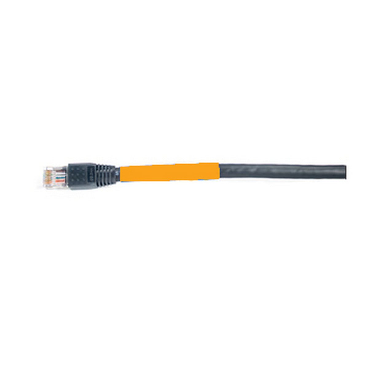 AVLGear SUPERCAT5E-S-RR-2 | Booted RJ45 Connectors 2 Foot Ethernet Cord Orange