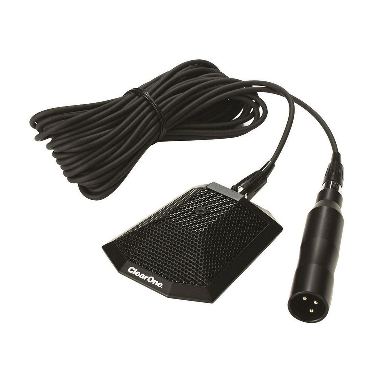 ClearOne Tabletop Microphone Unidirectional Small Size Minimal Visibility Teleconferencing Microphone