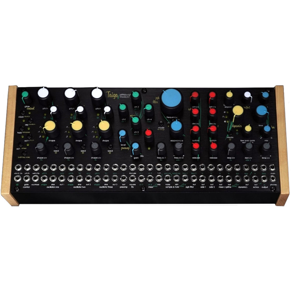 Pittsburgh Modular Taiga Three Oscillator Dynamic Paraphonic Synthesizer