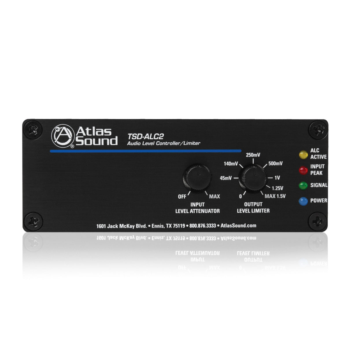 Atlas Sound TSD-ALC2 Audio Level Controller/Limiter