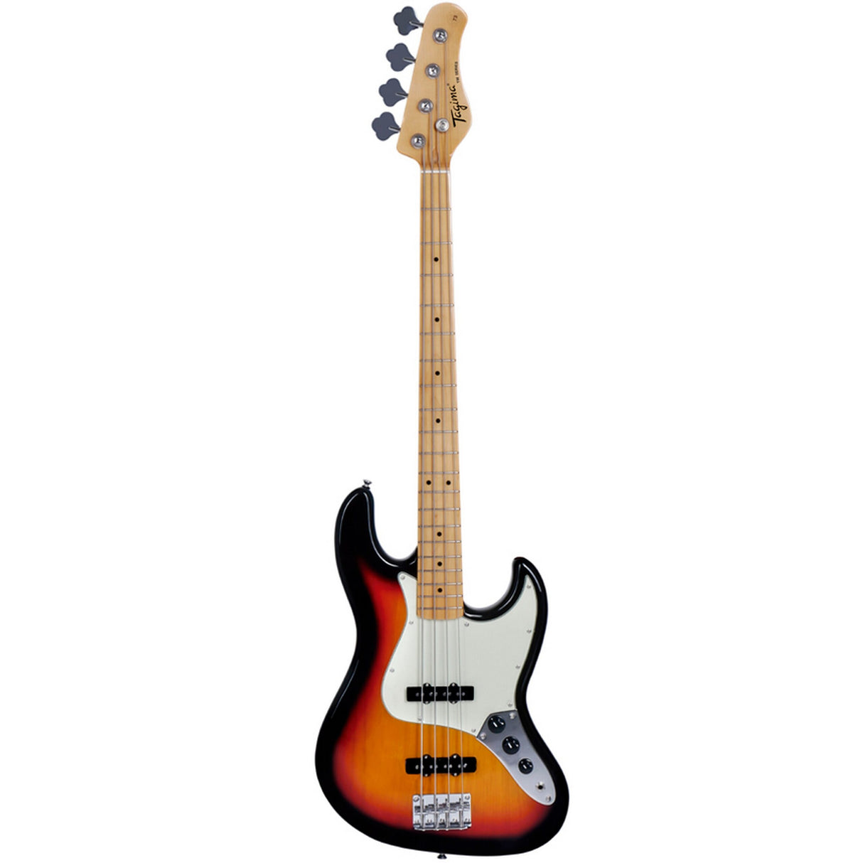 Tagima TW 73 Woodstock Series 4 String Bass Guitar Sunburst - guitar