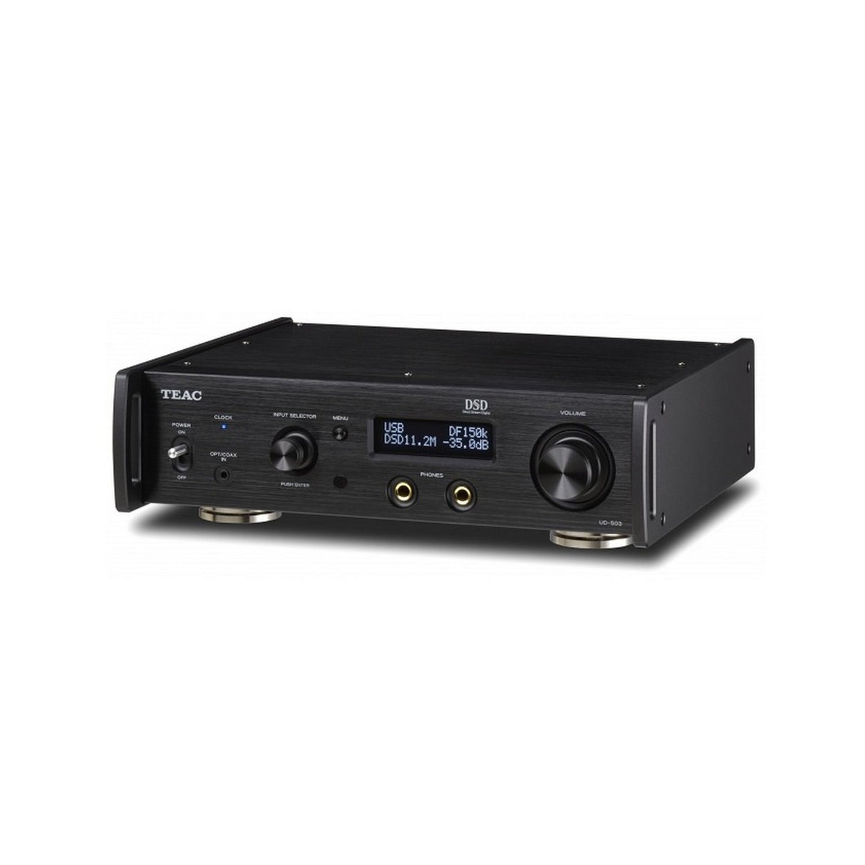 Teac UD-503-B Dual Monaural USB DAC Full Balanced Headphone Amplifier Black