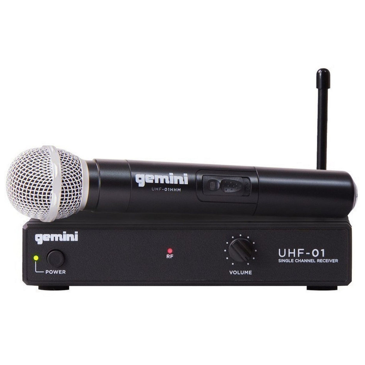 Gemini UHF-01M Handheld Wireless Microphone System F4 Band
