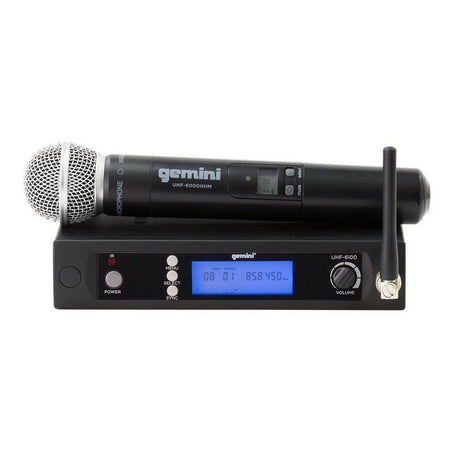 Gemini UHF-6100M Handheld Wireless Microphone System R2 Band