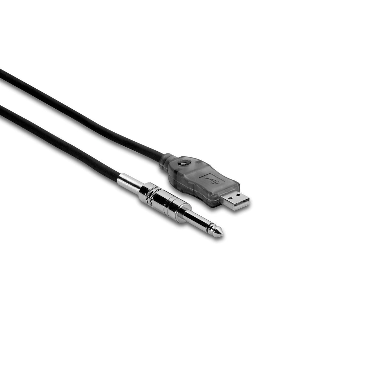 Hosa USQ-110 1/4 Inch TS to USB Type A TRACKLINK USB Interface Cable 10 Foot