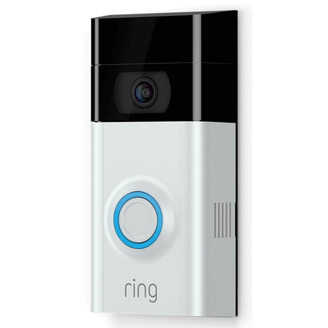 Ring Video Doorbell 2 HD Security Doorbell Camera Nickel
