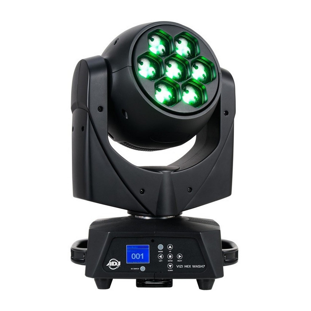 ADJ Vizi Hex Wash 7 7x15W Hex LED Moving Head Wash Fixture
