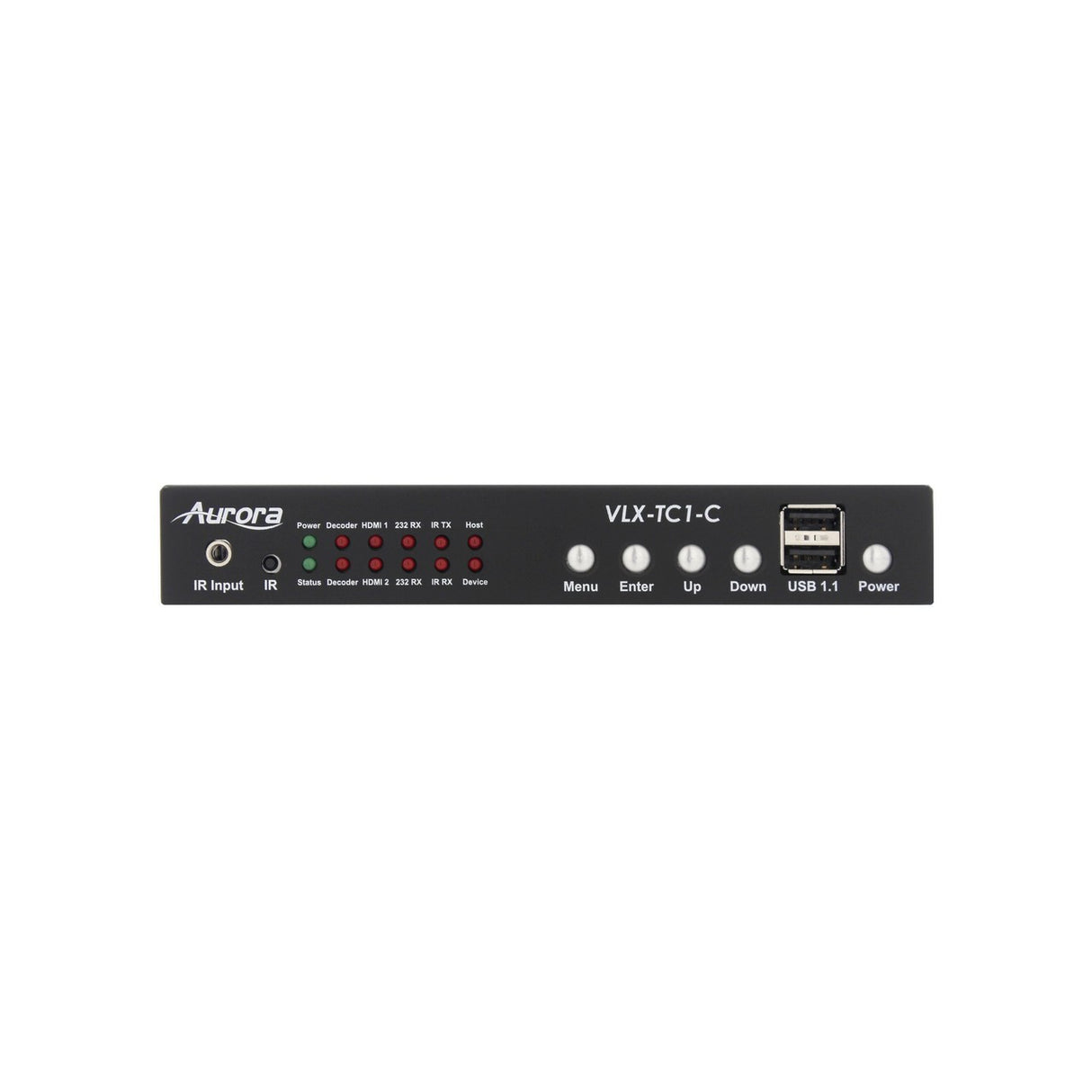 Aurora VLX-TC1-C | 4K Over IP 1Gbps Network Streaming Transceiver