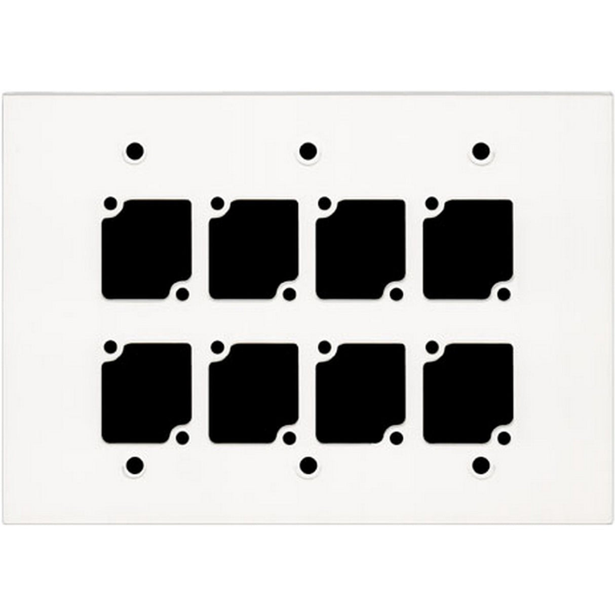 Ace Backstage Co. WP-318 Aluminum 8 CONNECTRIX Mount Wall Panel